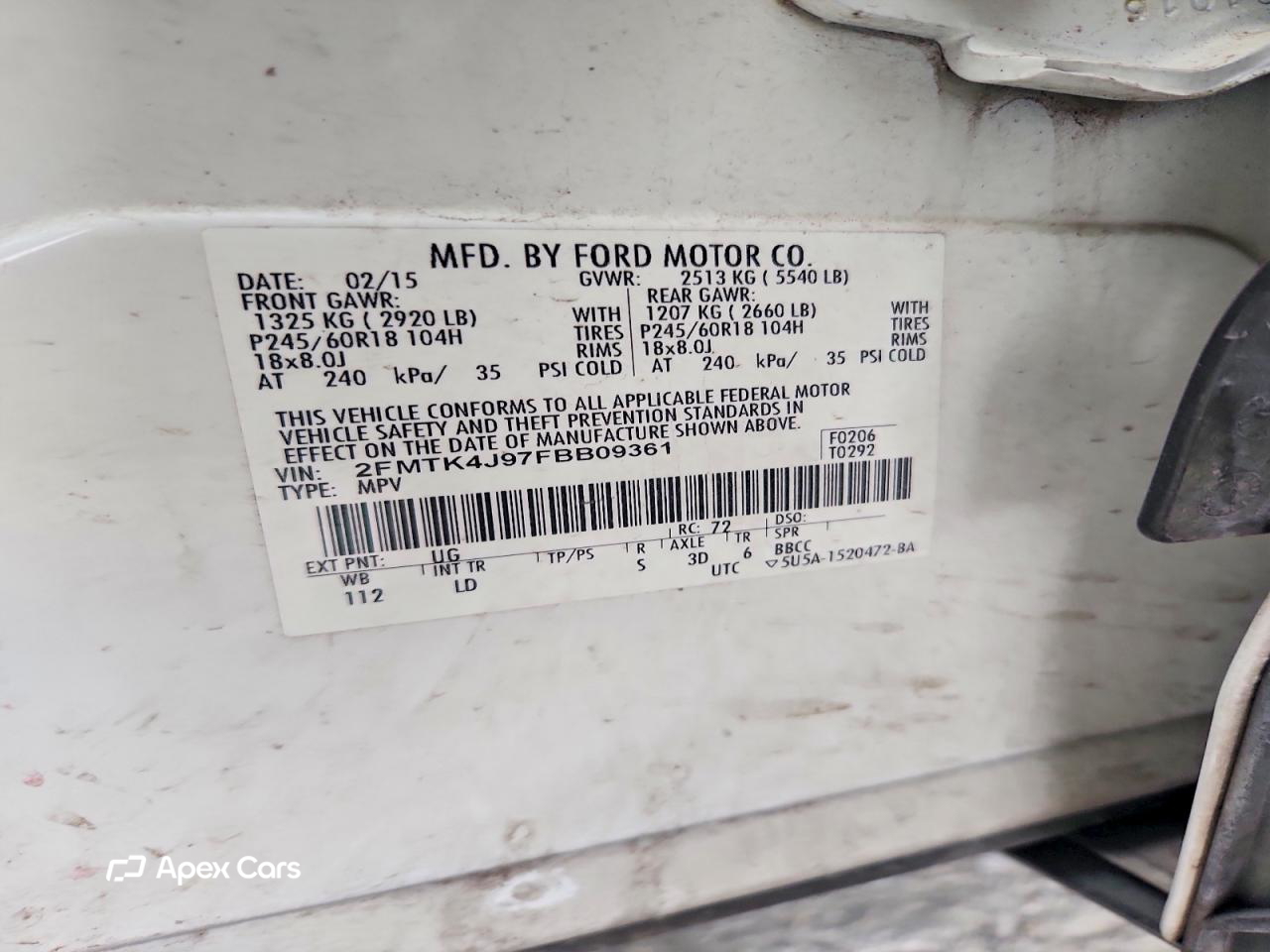 Ford Edge 2015