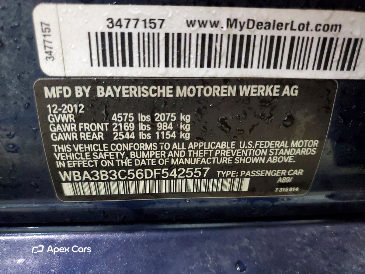 BMW Series 3 2013
