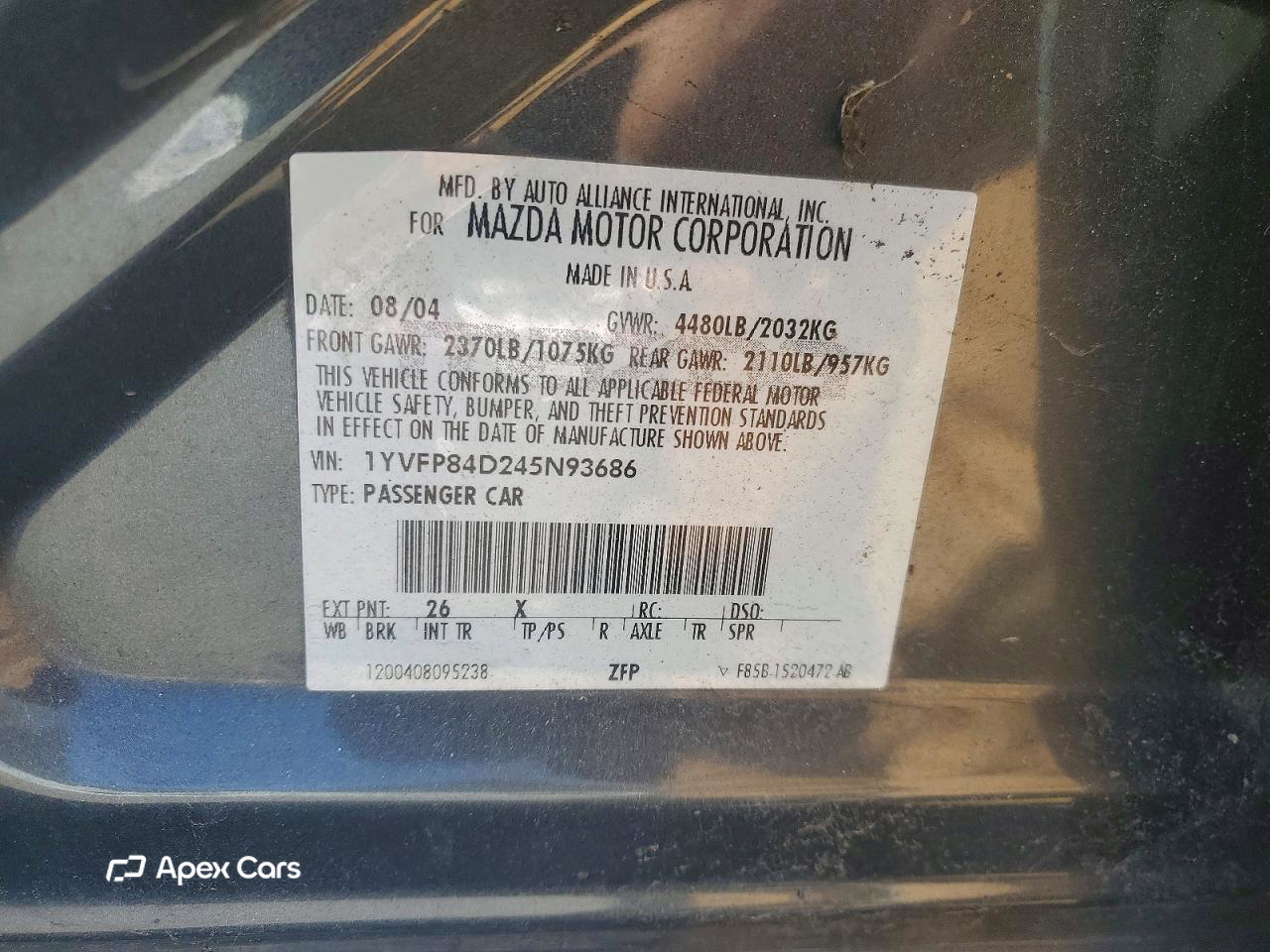 Mazda 6 2004