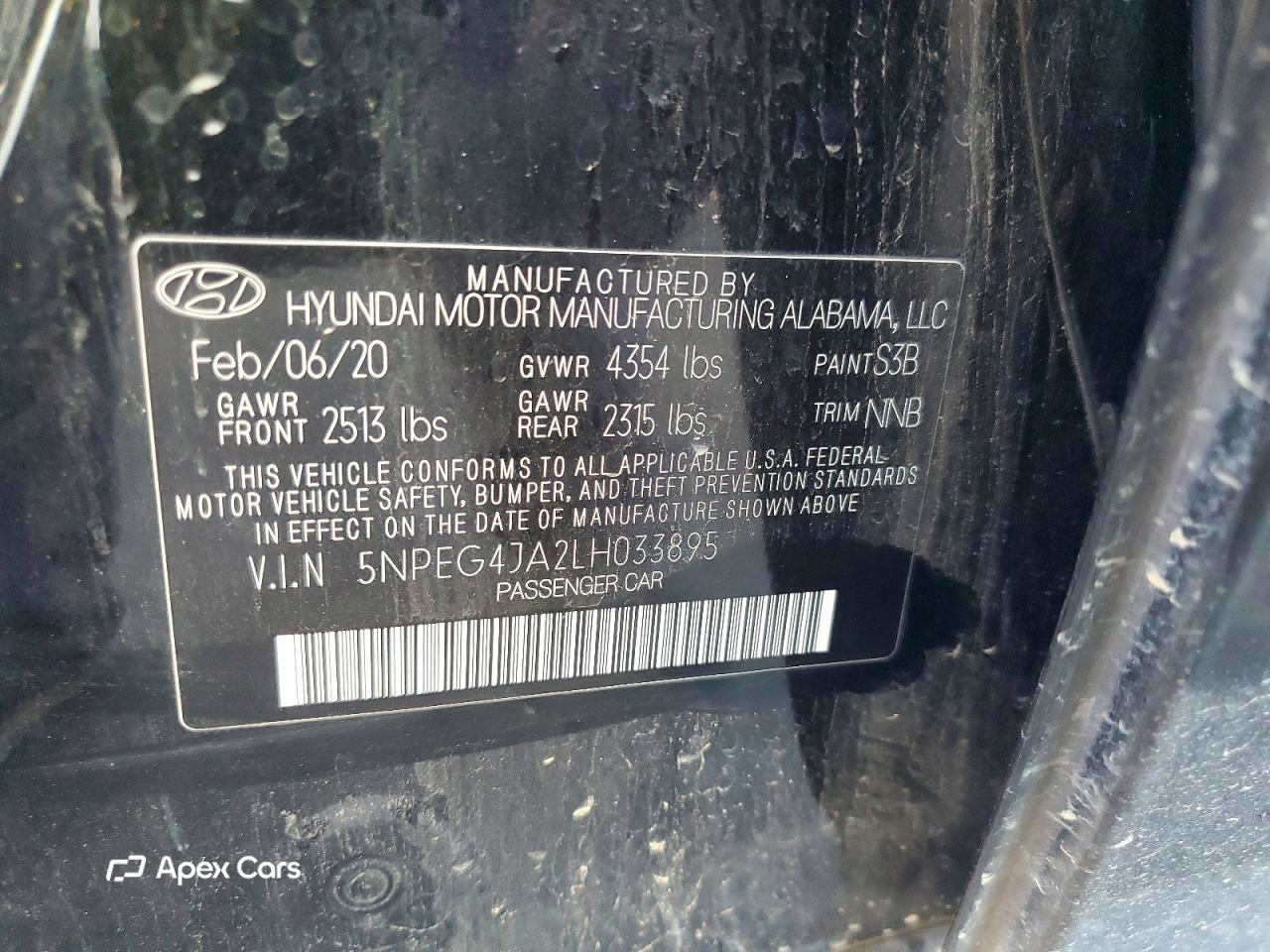 Hyundai Sonata 2020