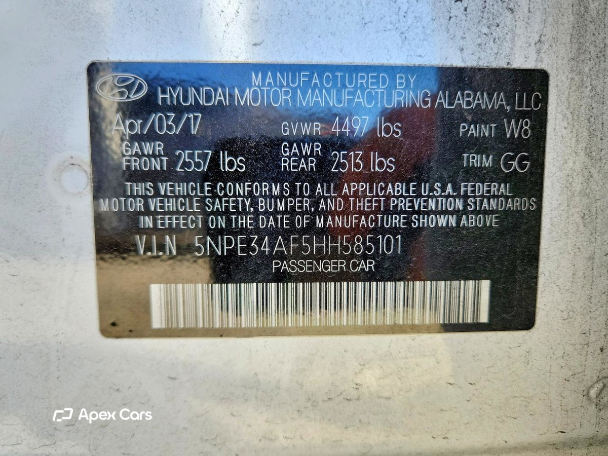 Hyundai Sonata 2017