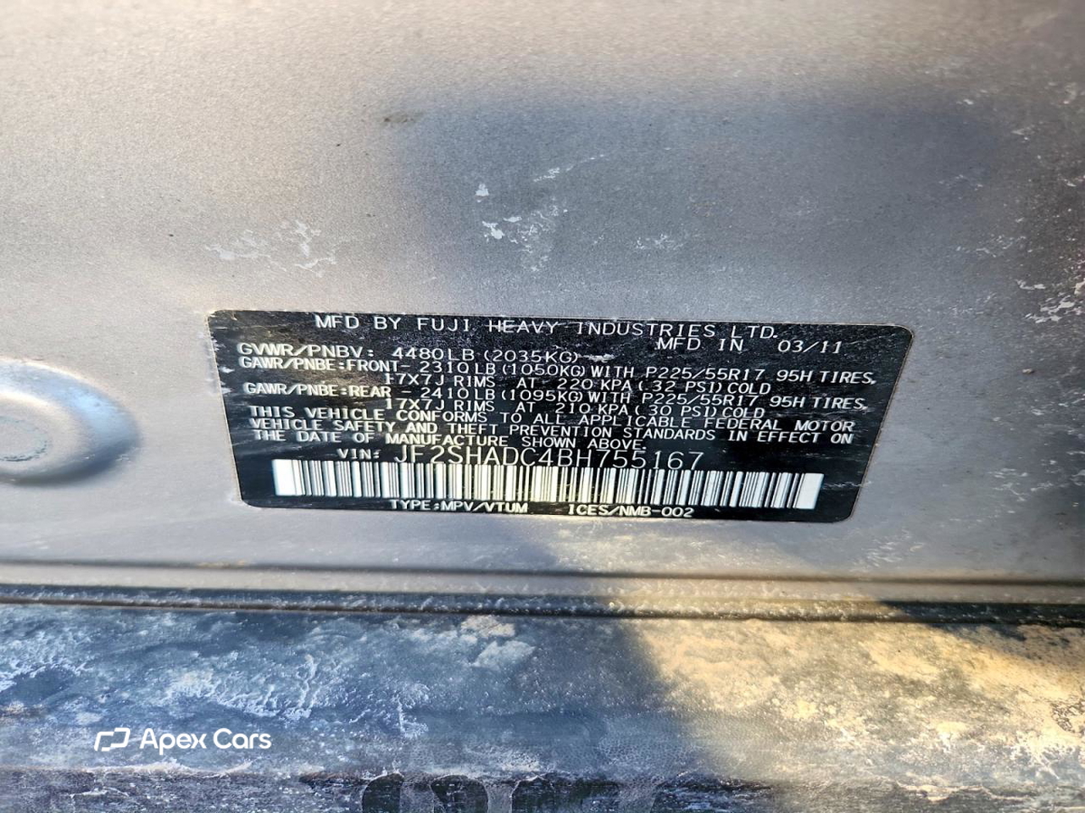 Subaru Forester 2011