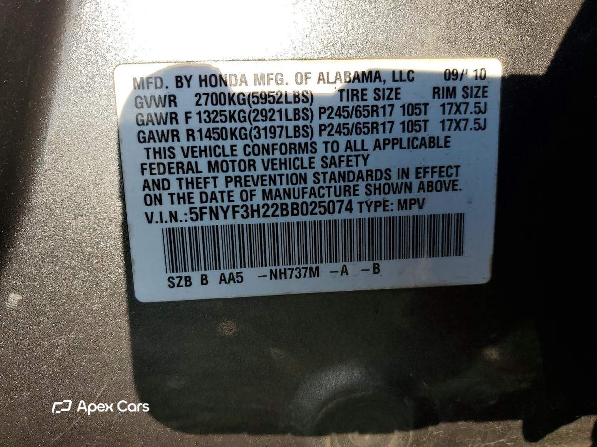 Honda Pilot 2011