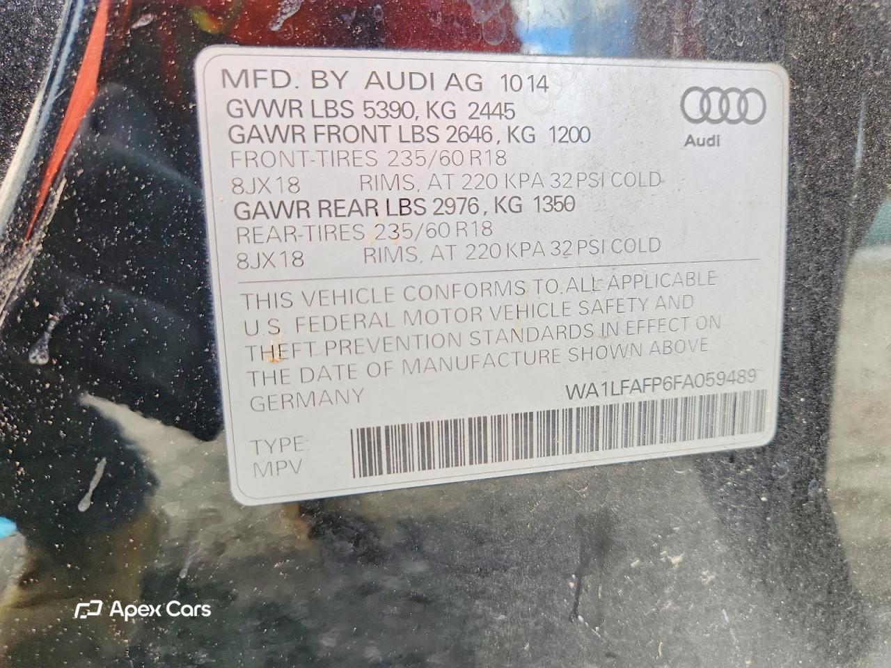 Audi Q5 2015