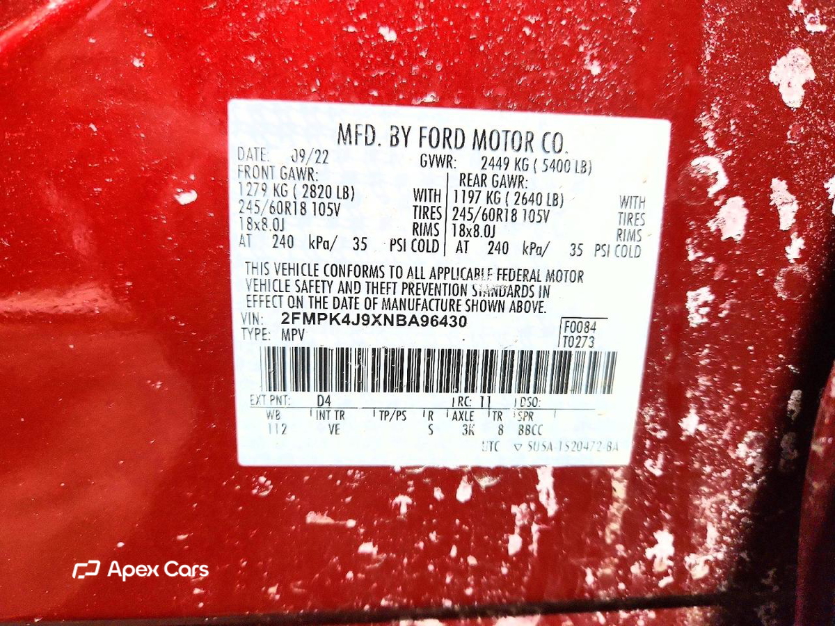 Ford Edge 2022