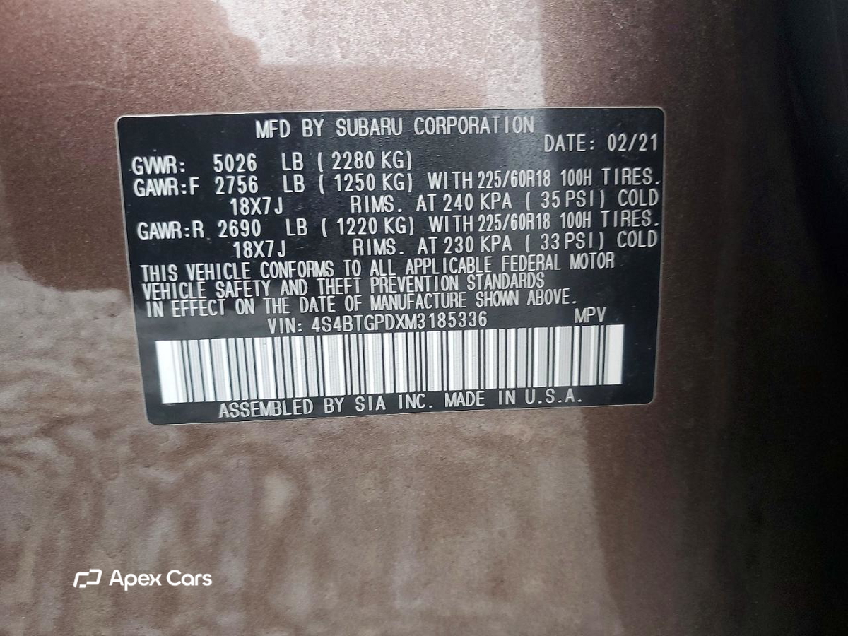 Subaru Outback 2021