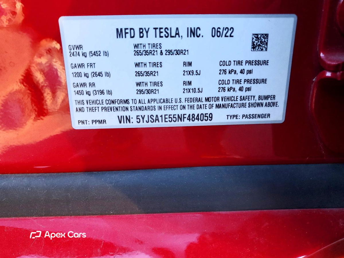 Tesla Model S 2022