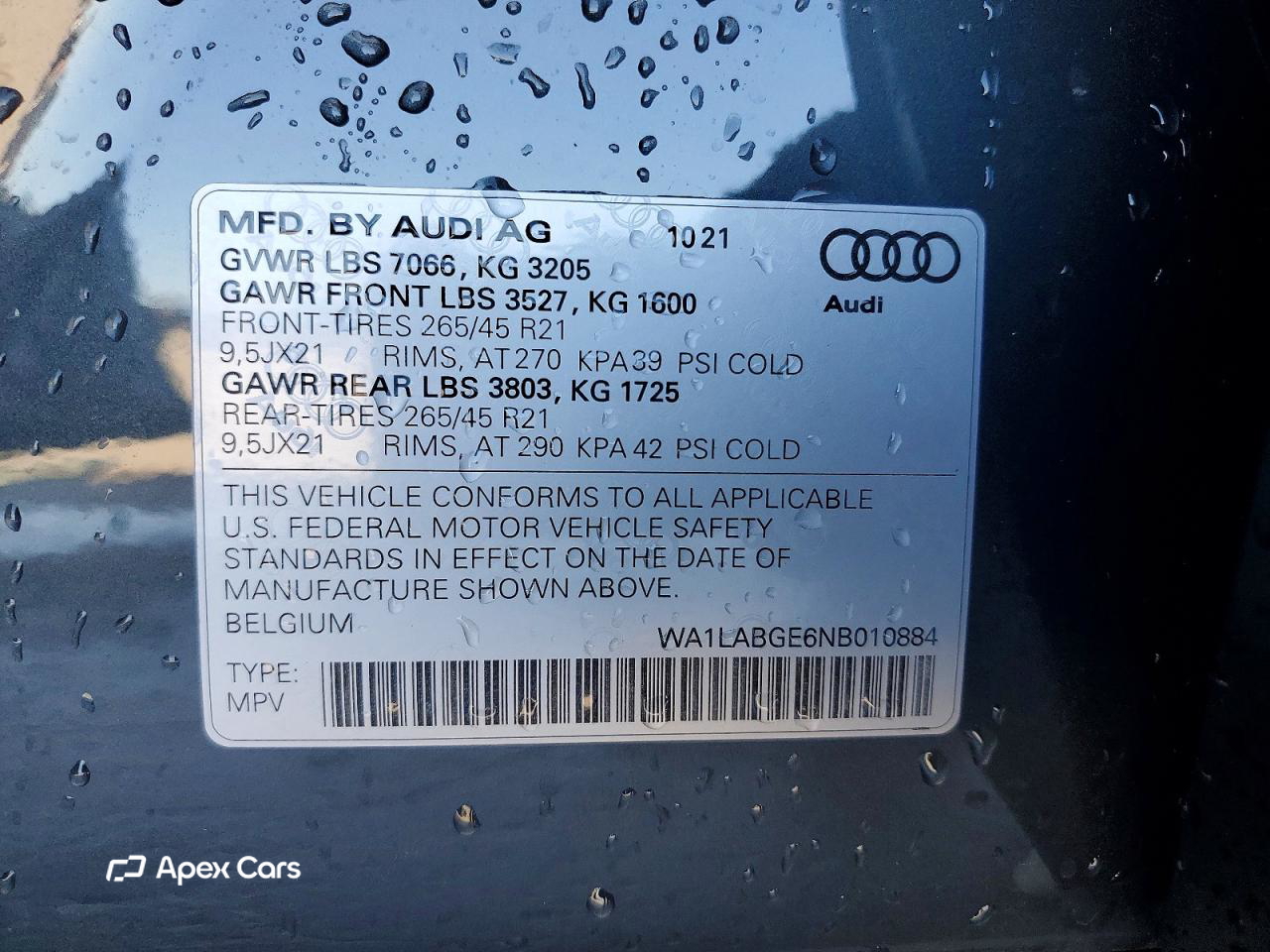 Audi e-tron 2022