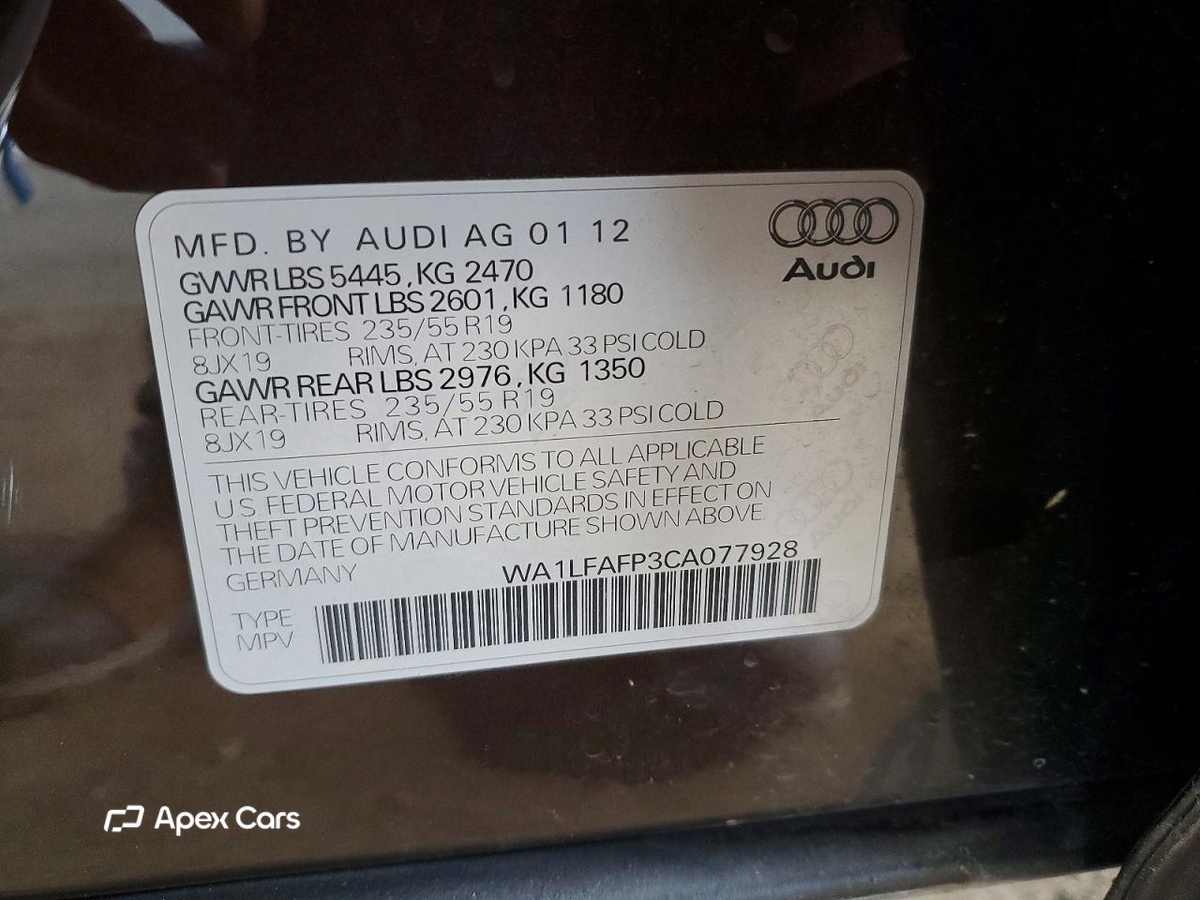 Audi Q5 2012
