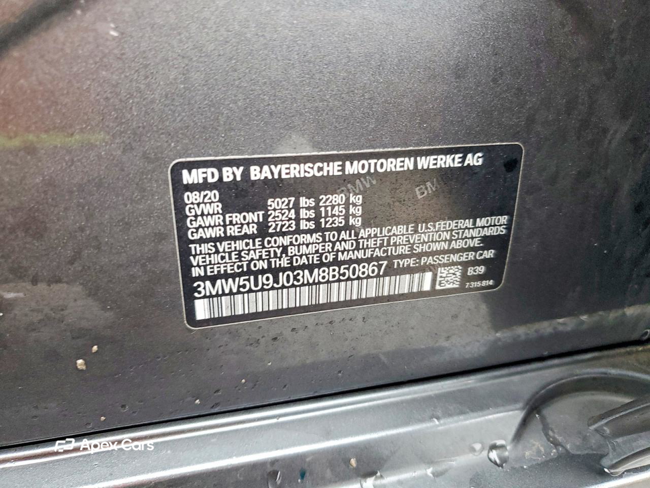 BMW M3 2021