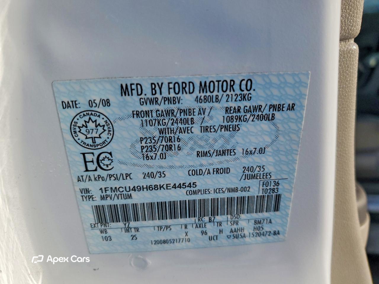 Ford Escape 2008