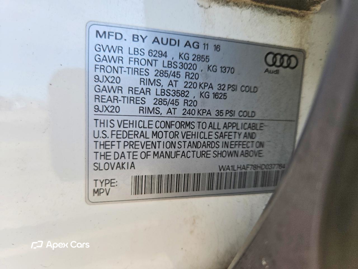 Audi Q7 2017