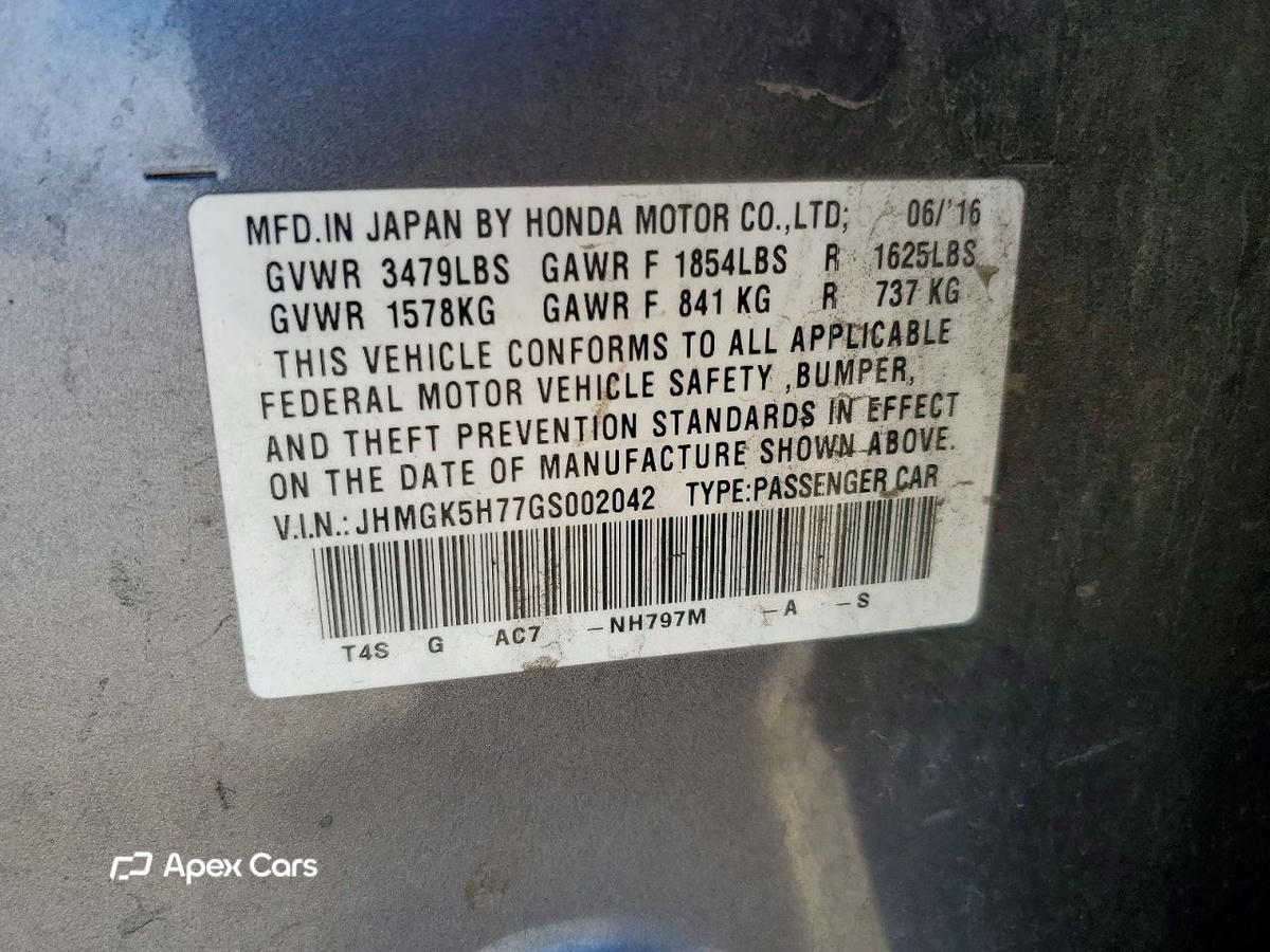 Honda Fit 2016