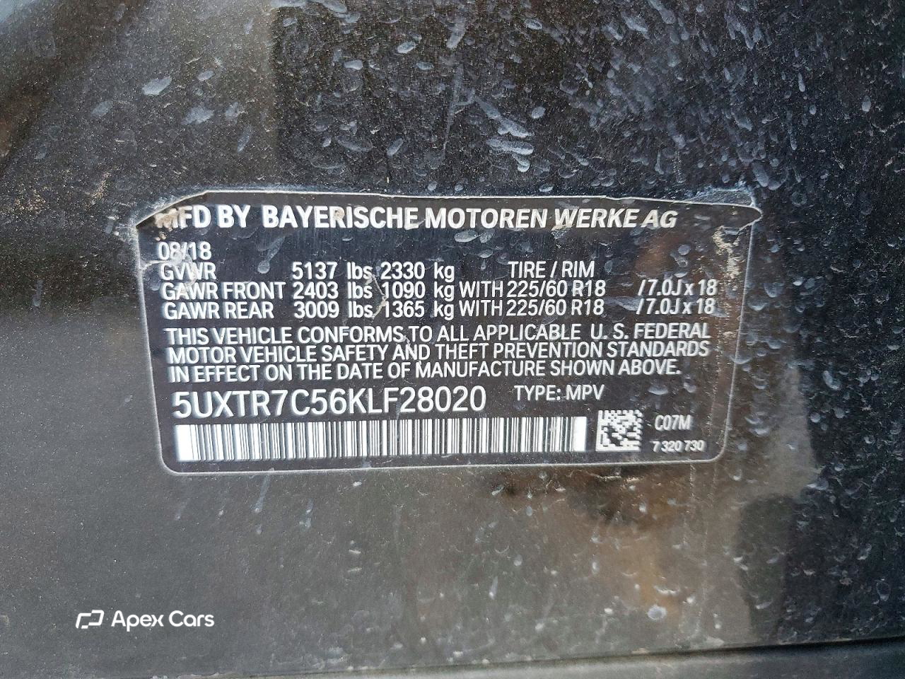BMW X3 2019