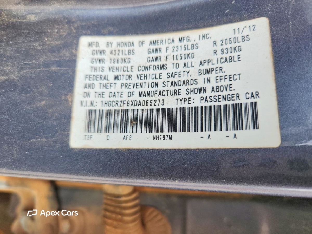 Honda Accord 2013