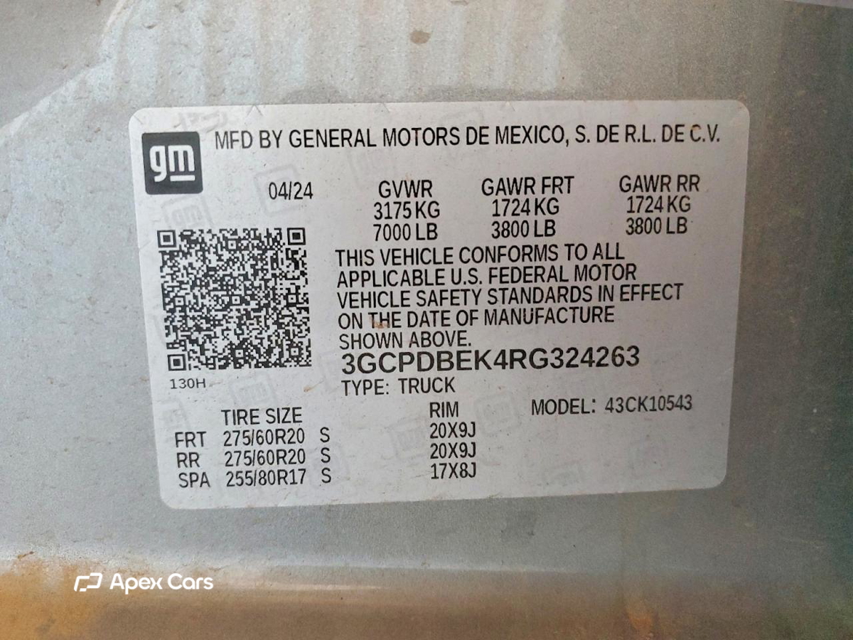 Chevrolet Silverado 2024