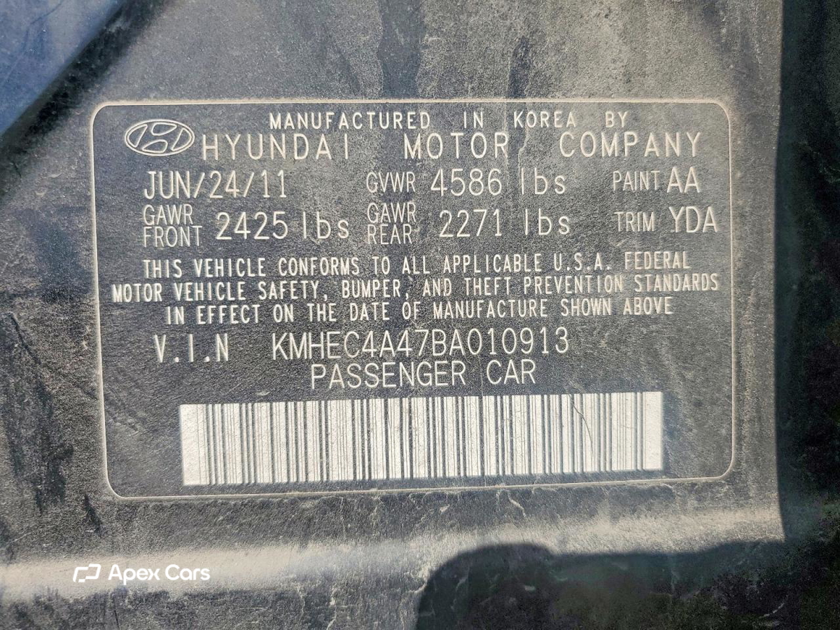Hyundai Sonata 2011