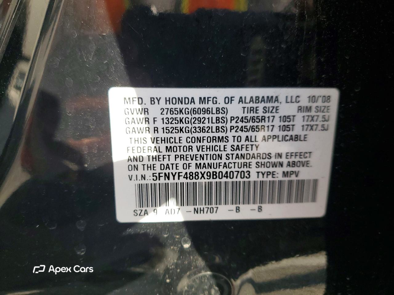 Honda Pilot 2009
