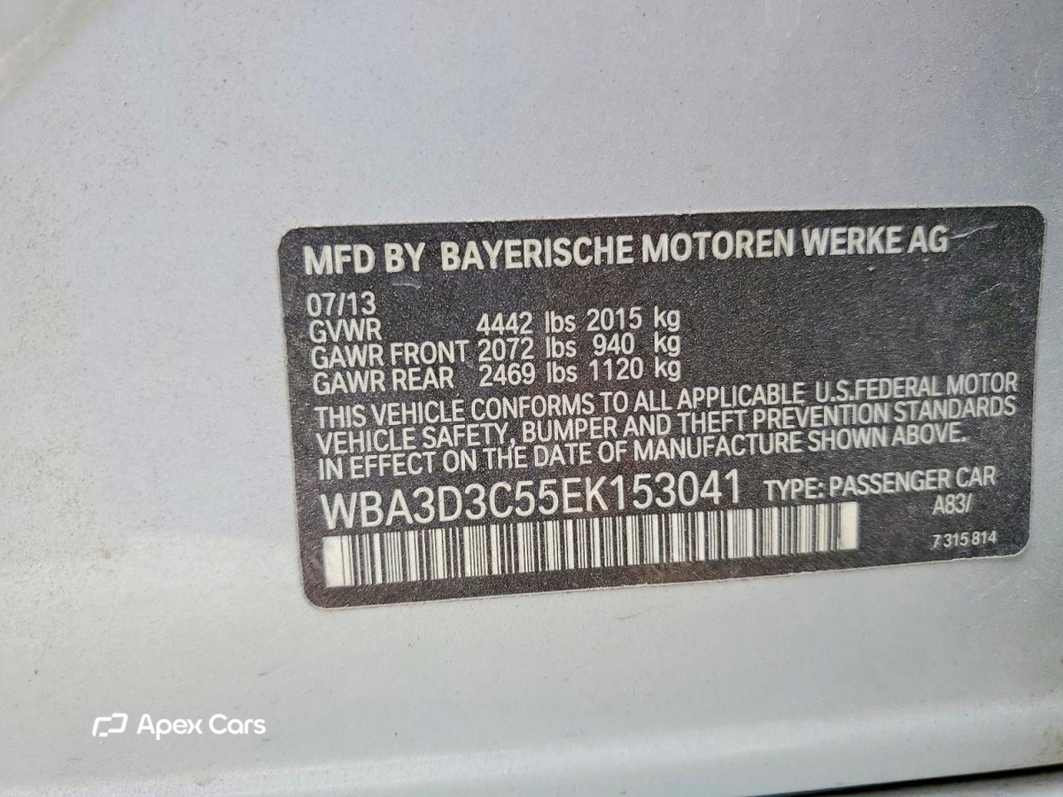 BMW Series 3 2014