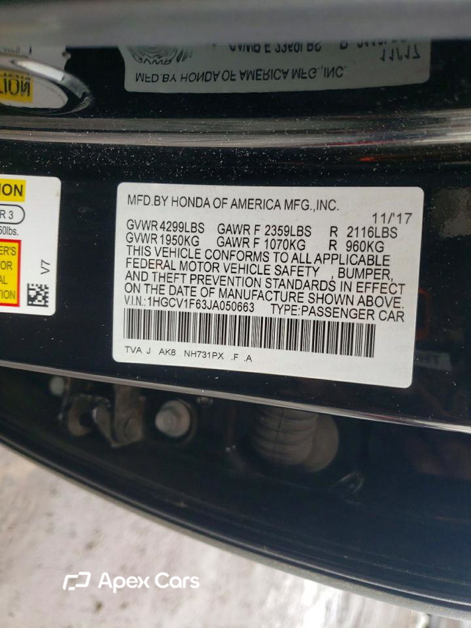 Honda Accord 2018