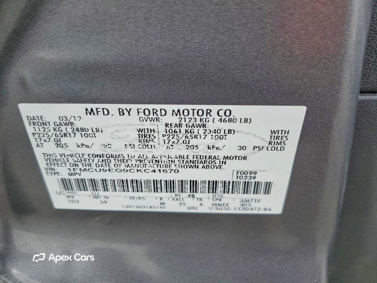 Ford Escape 2012