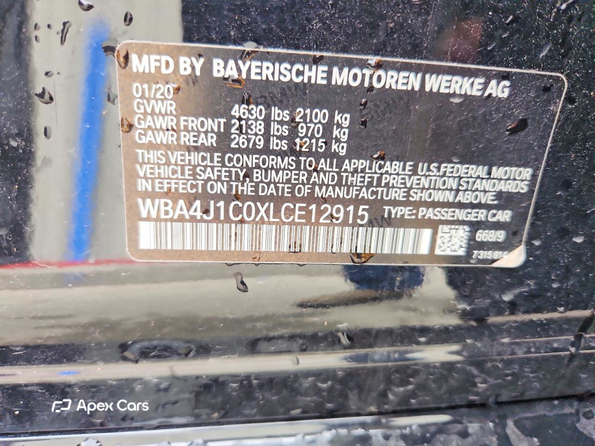 BMW Series 4 2020