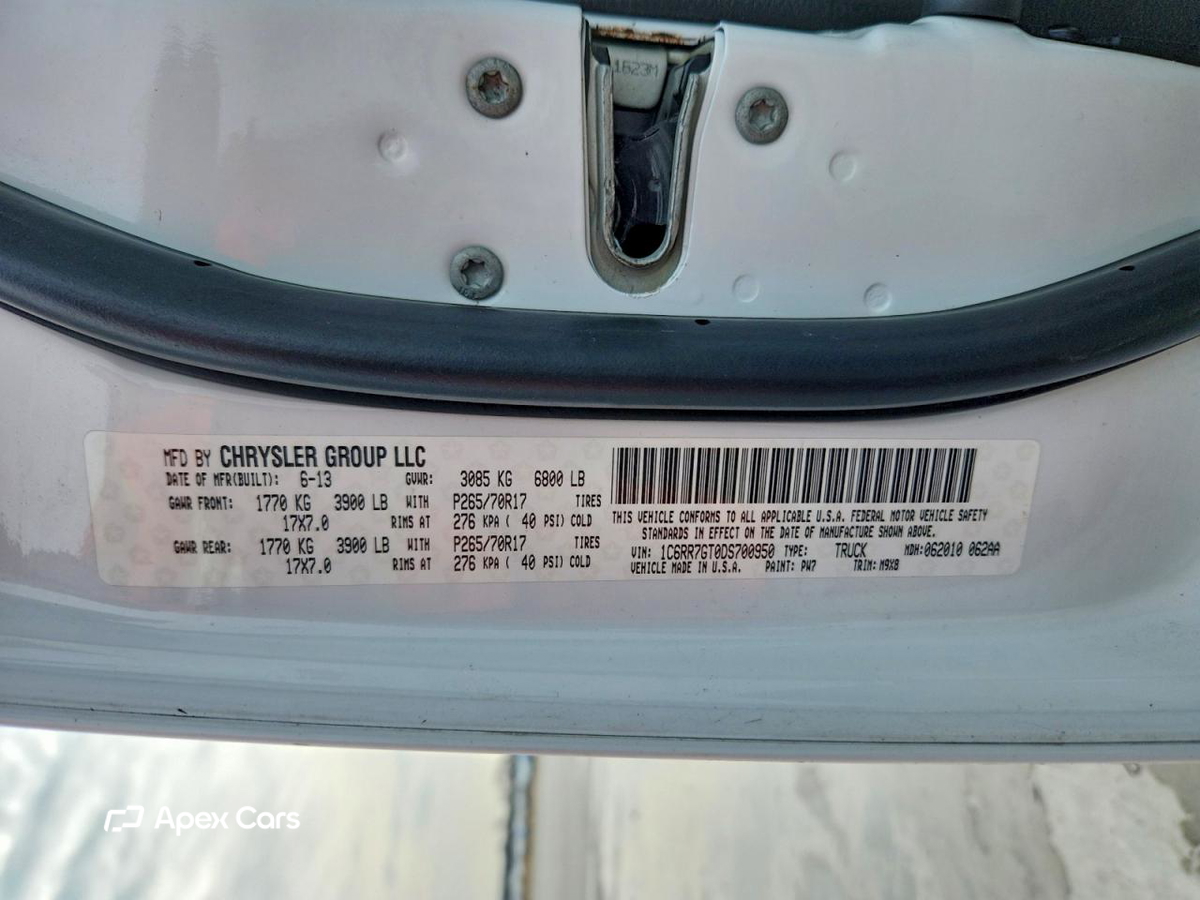 RAM 1500 2013