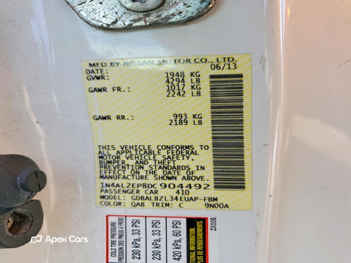 Nissan Altima 2013