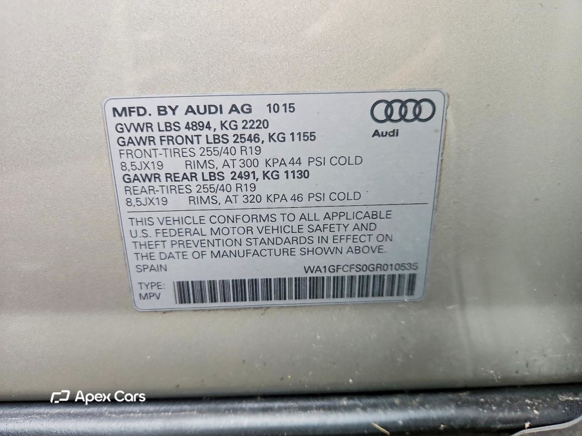 Audi Q3 2016