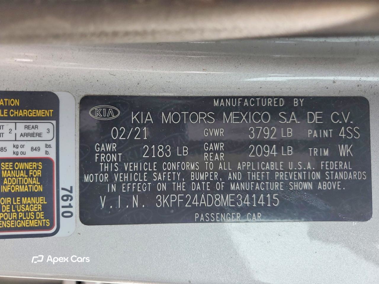 Kia Forte 2021