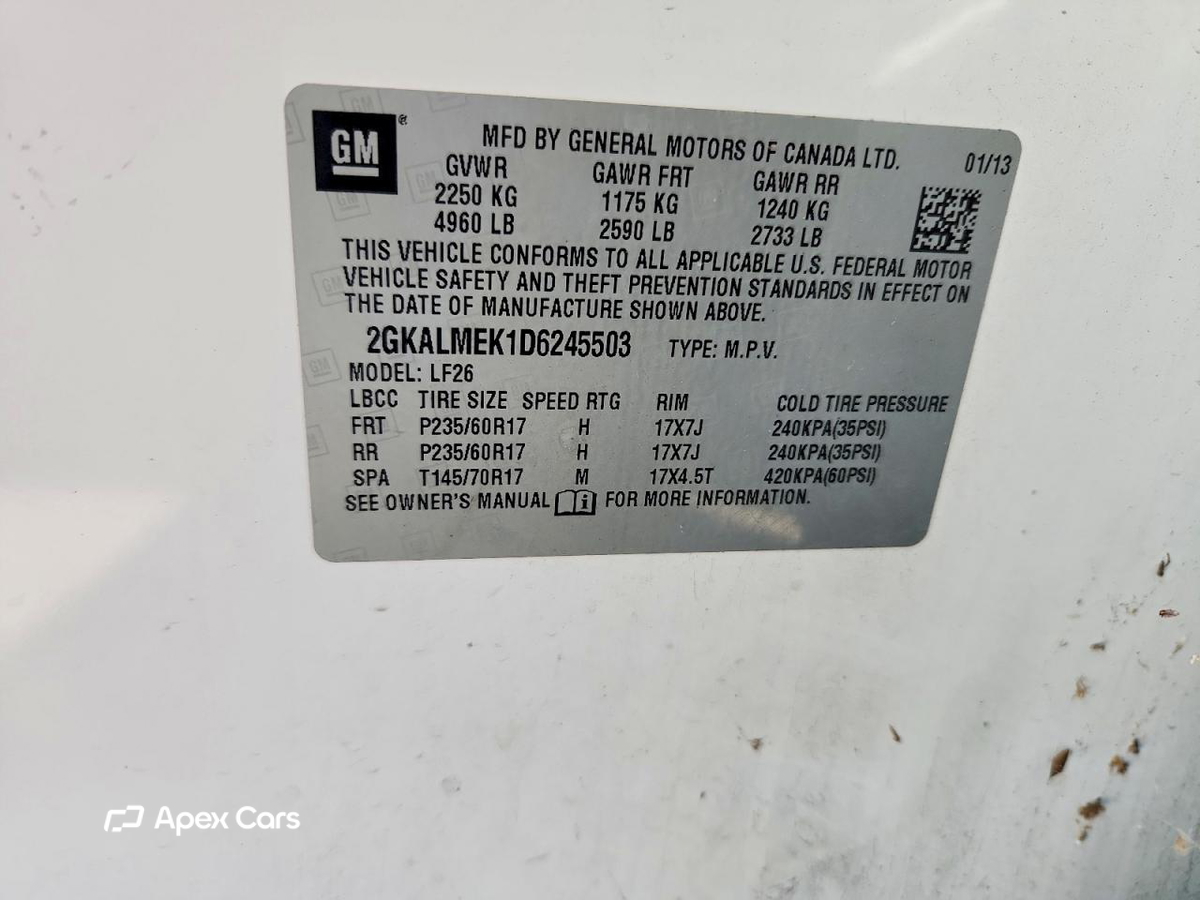 GMC Terrain 2013