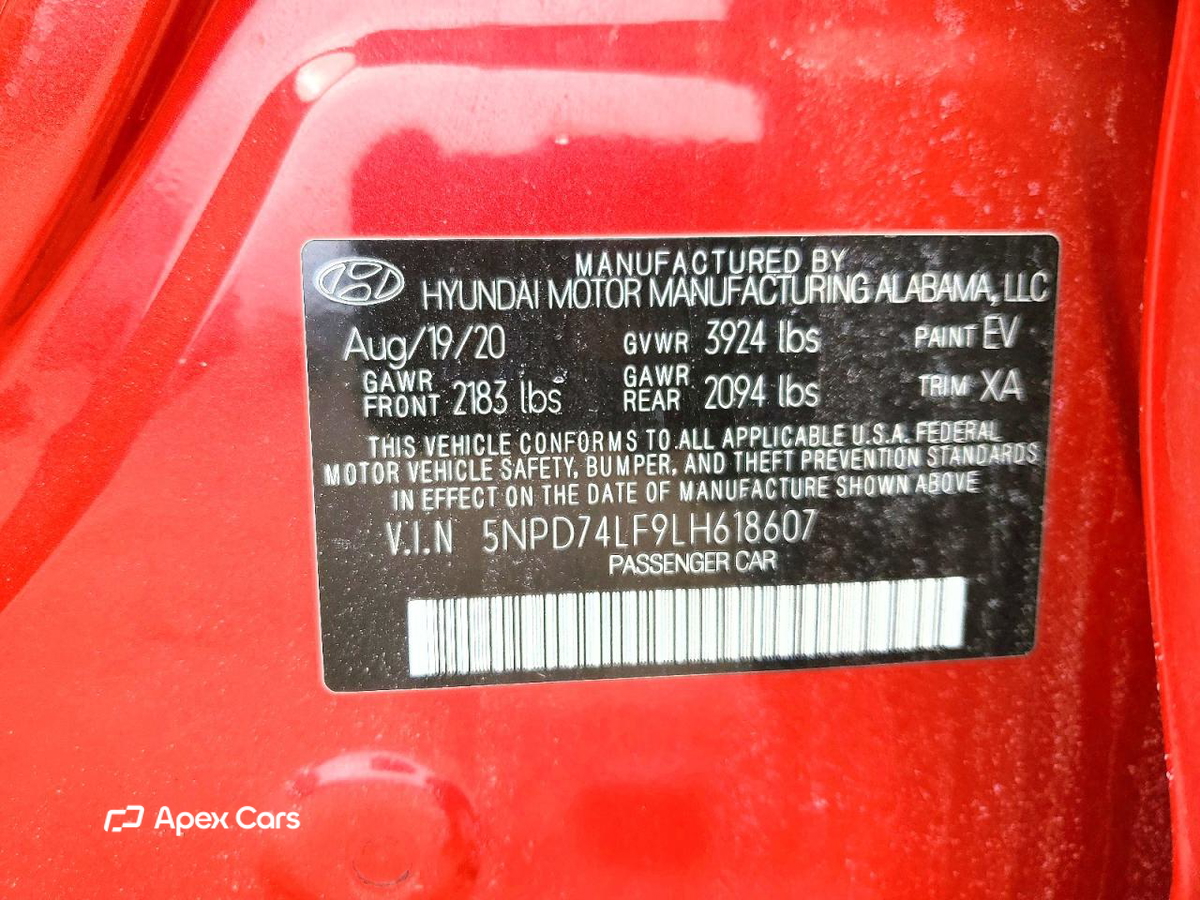 Hyundai Elantra 2020
