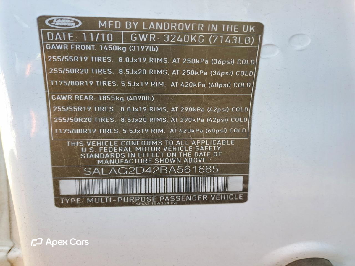 Land Rover LR4 2011