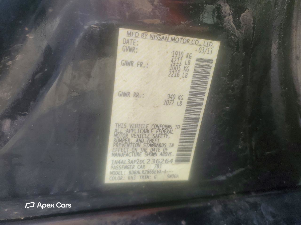 Nissan Altima 2013