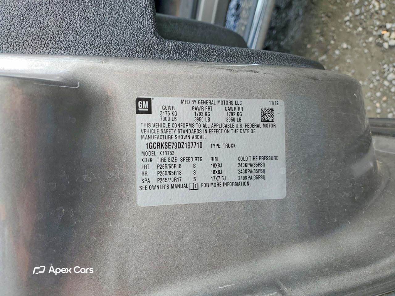 Chevrolet Silverado 2013