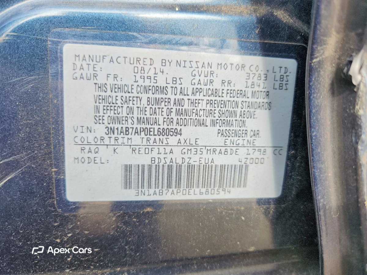 Nissan Sentra 2014