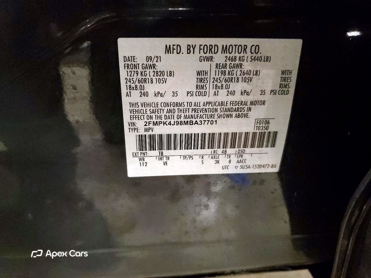 Ford Edge 2021