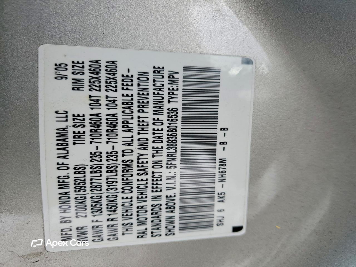 Honda Odyssey 2006