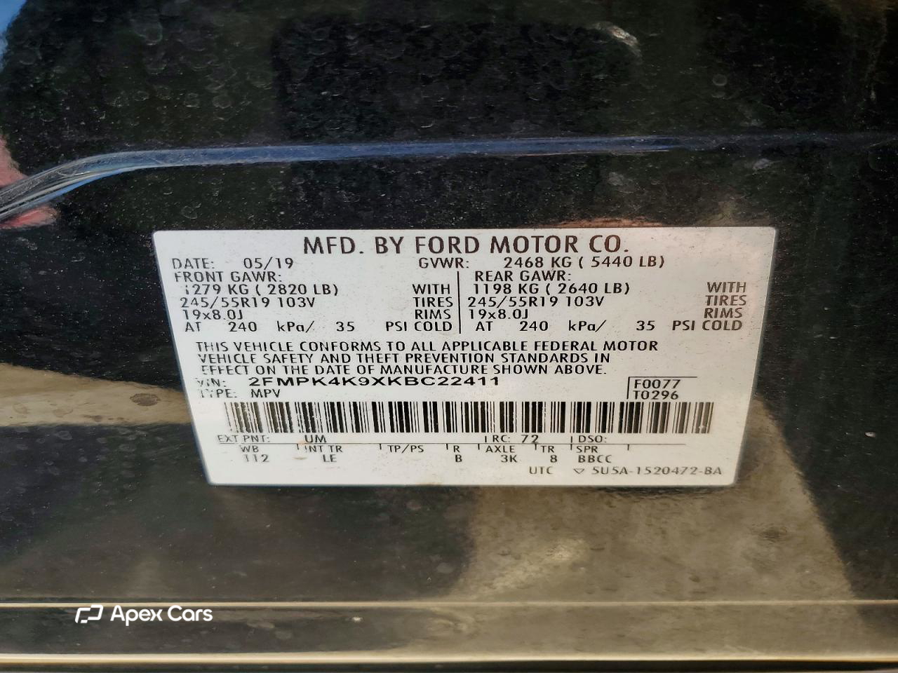 Ford Edge 2019