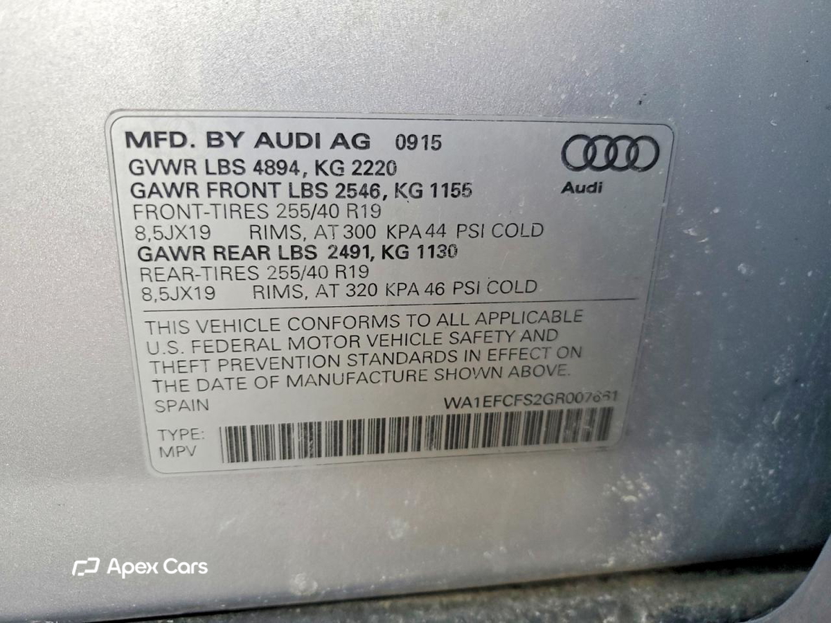 Audi Q3 2016