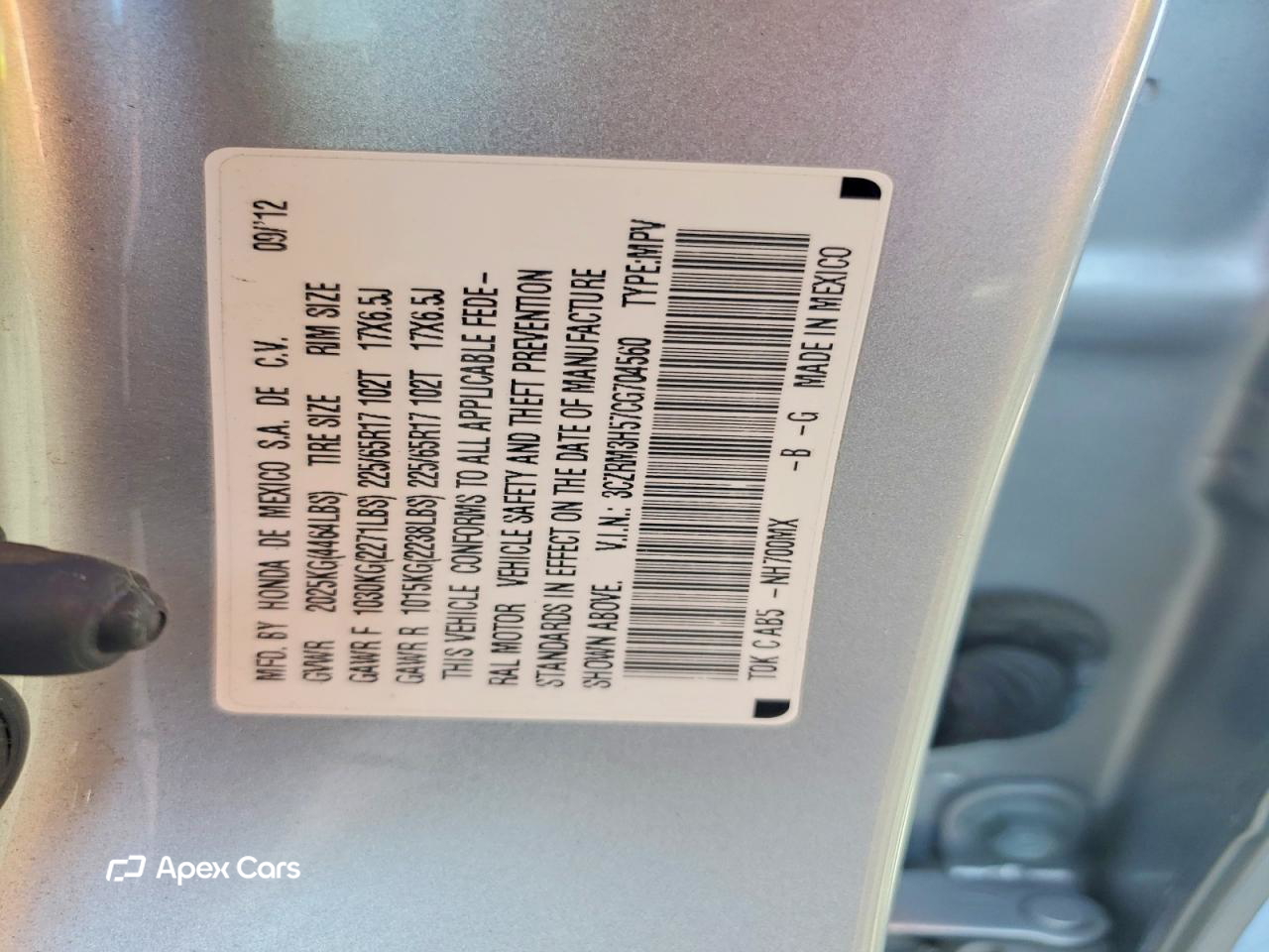 Honda CR-V 2012