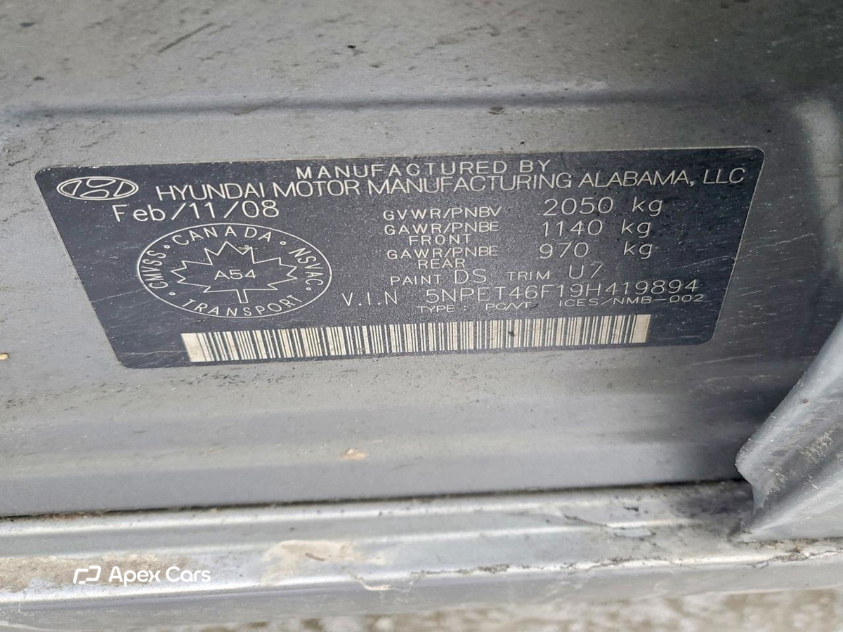 Hyundai Sonata 2009
