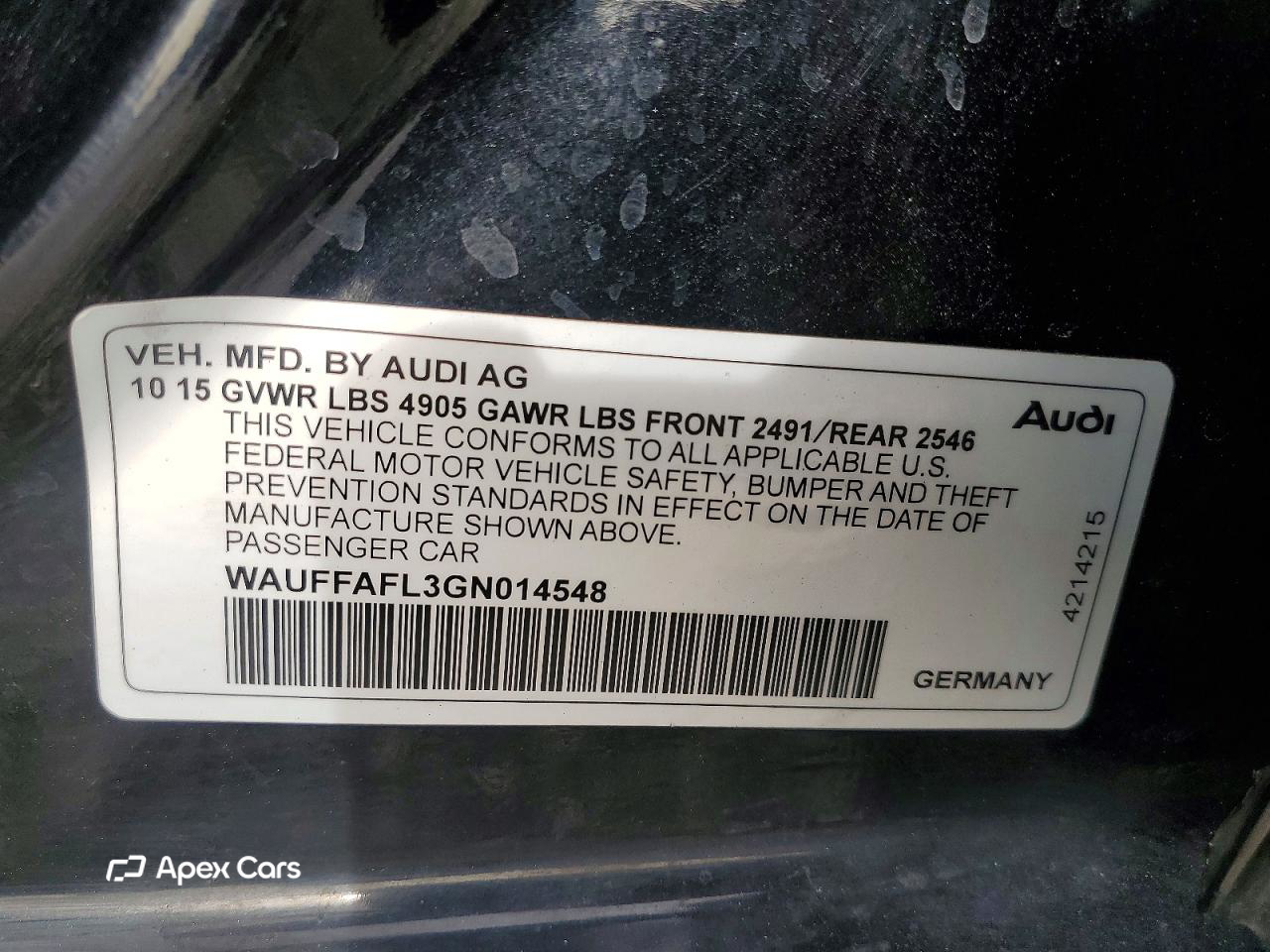 Audi A4 2016