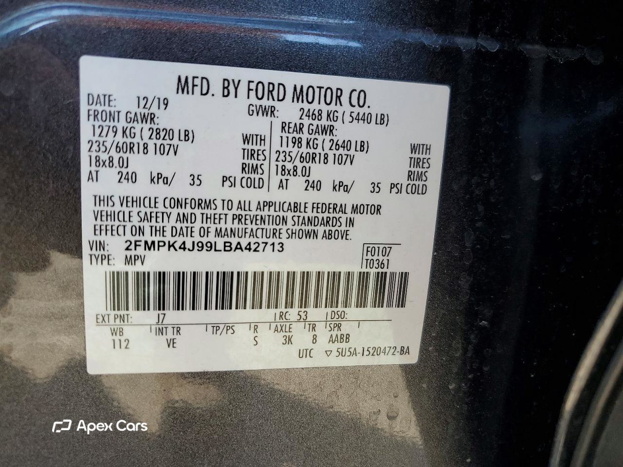 Ford Edge 2020