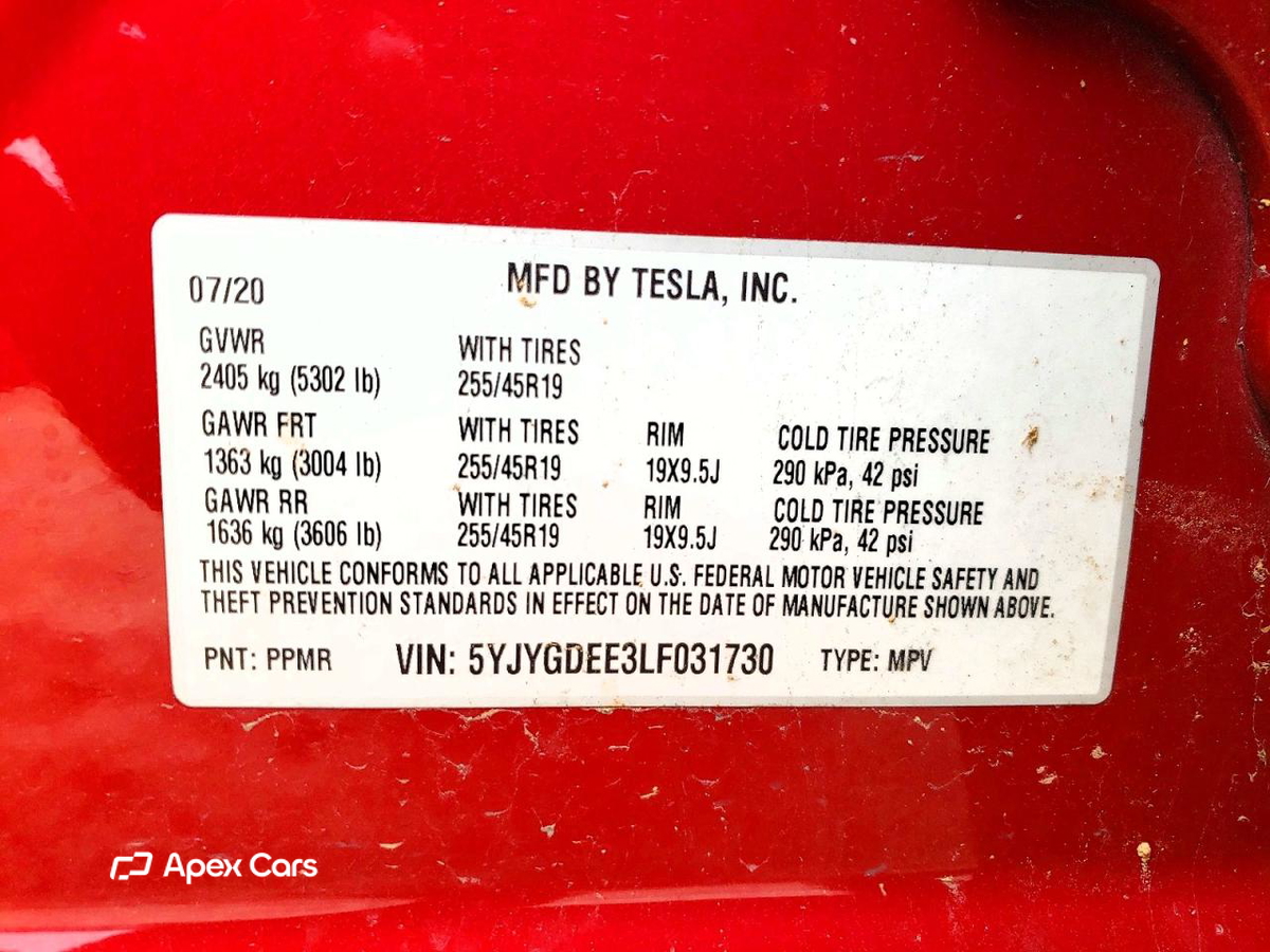 Tesla Model Y 2020