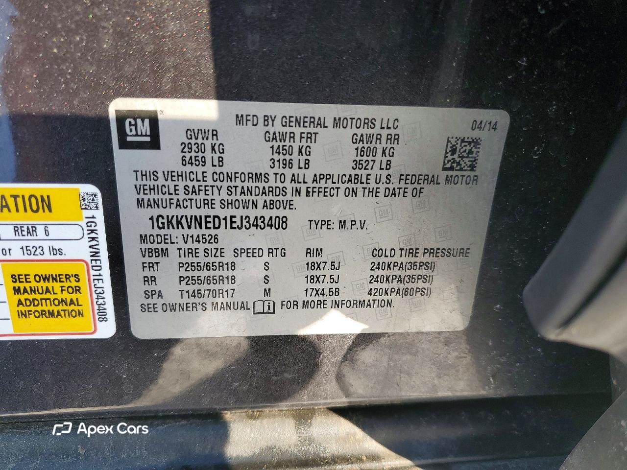 GMC Acadia 2014