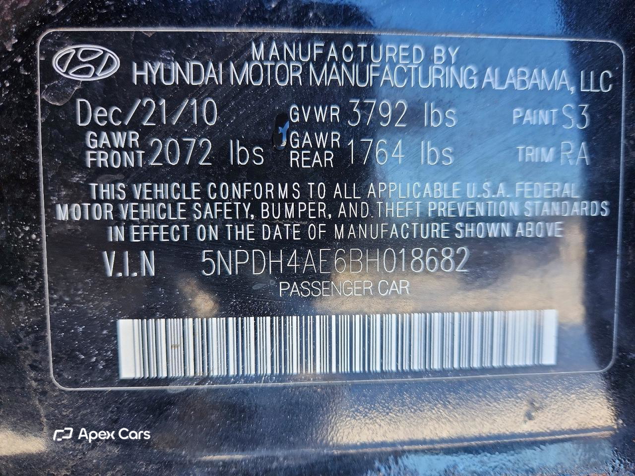 Hyundai Elantra 2011