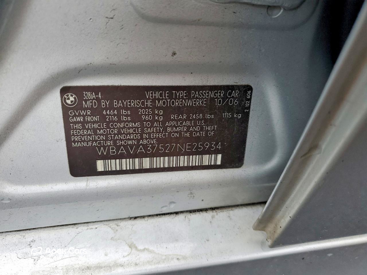 BMW Series 3 2007