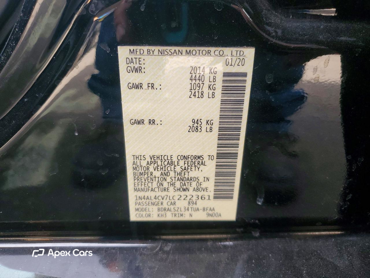 Nissan Altima 2020