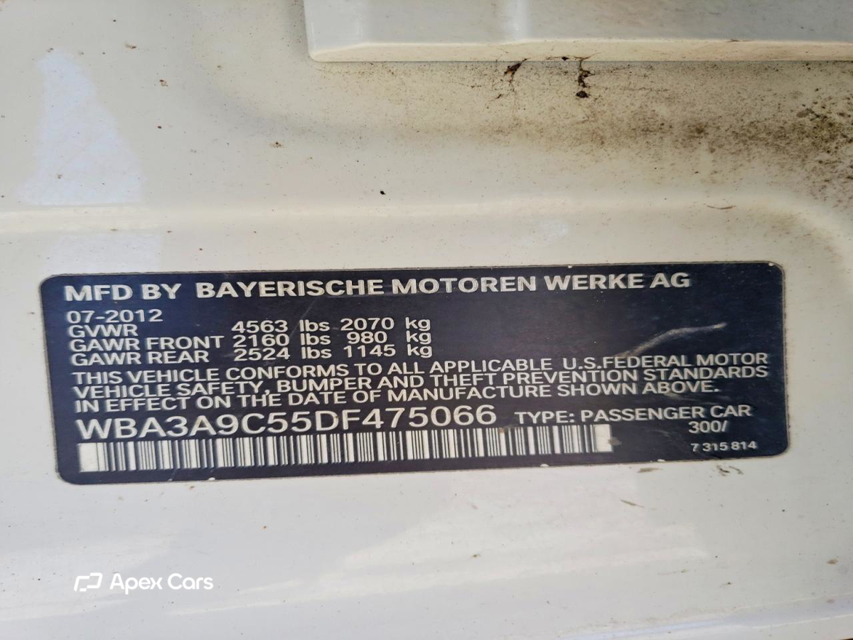 BMW Series 3 2013